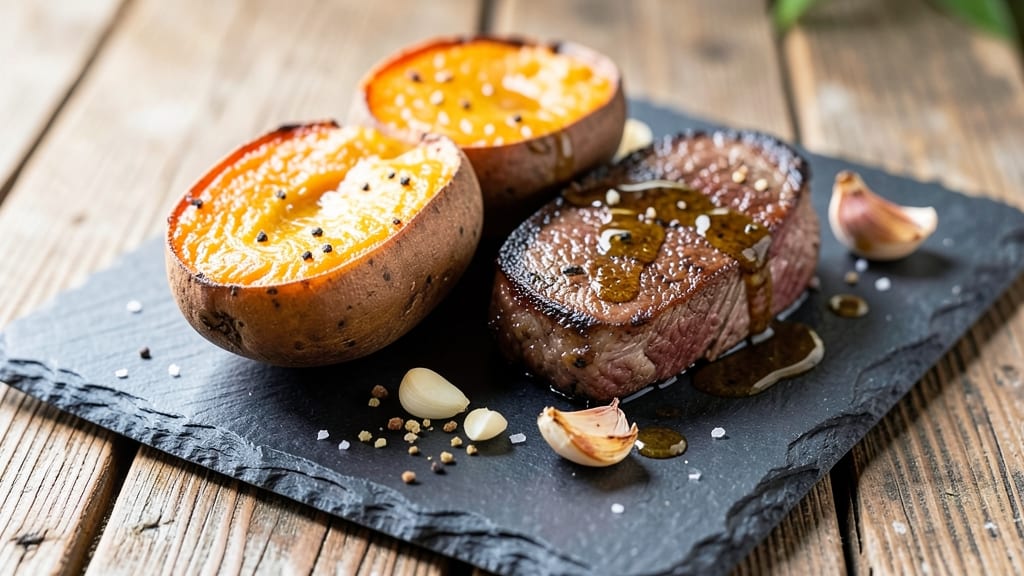 Baked Sweet Potato and Beef Recipe: Smoky-Sweet Roast with Caramelized Fond