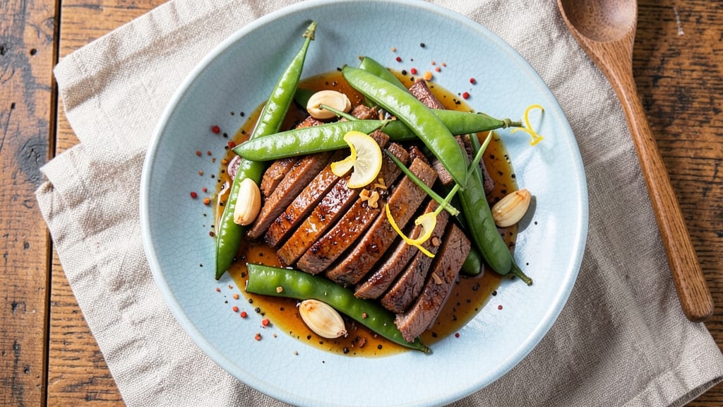 Beef and Pea Pods Stir Fry Recipe: Wok-Fired Crunch with Bright Pea Pod Sweetness