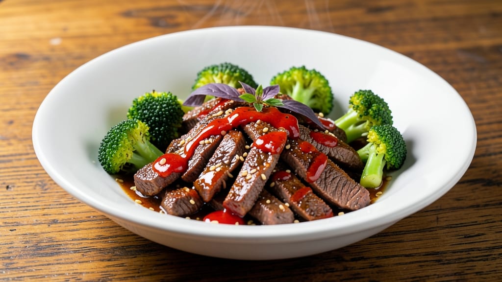 Beef and Broccoli Recipe With Sriracha: Spicy-Sweet Wok Crunch in 20 Minutes