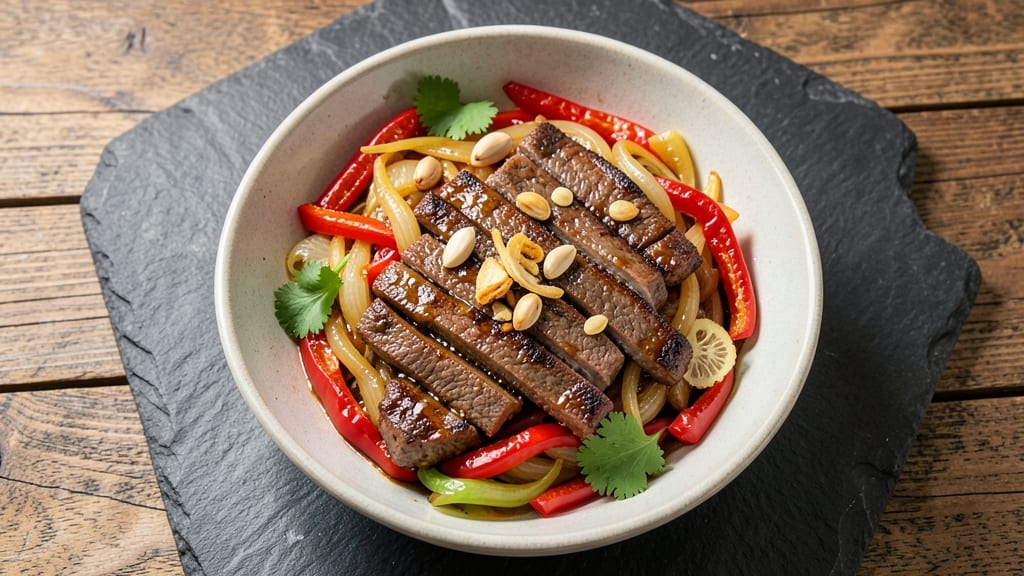 Angus Beef Stir Fry Recipe: Buttery Wok Crunch With Caramelized Onions