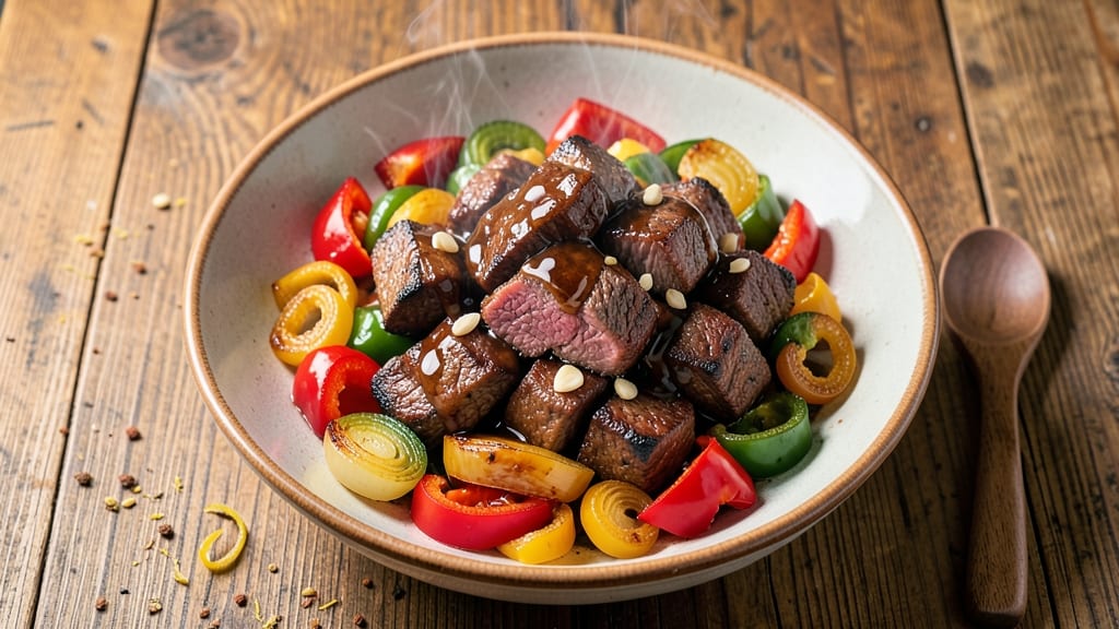 Beef Bell Pepper and Onion Recipe: One-Pan Stir-Fry With Charred Depth