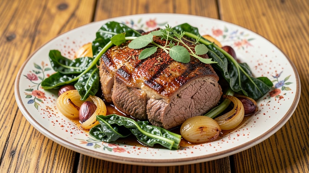 Beef and Greens Recipe: Smoky-Spiced Stew With Collard Greens