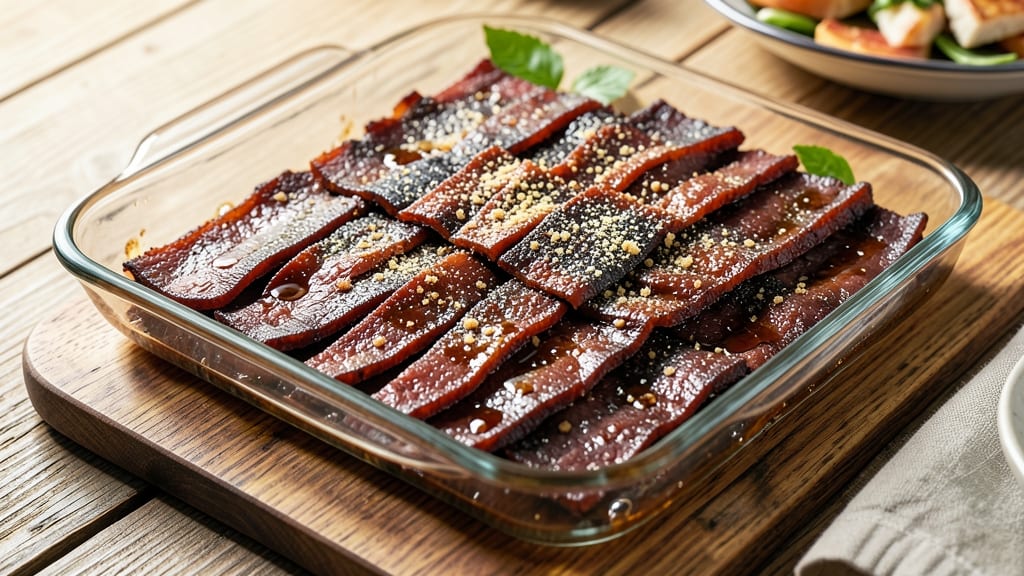 Air Fryer Beef Jerky Recipe Dehydrator: Dehydrator-Style Chewy Snack in 2 Hours