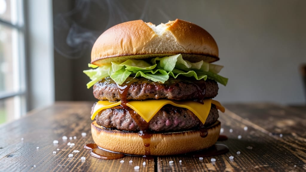 BBQ Beef Burger Recipe Jamie Oliver: Charred Crust and Juicy Centers With Secret Umami Boost