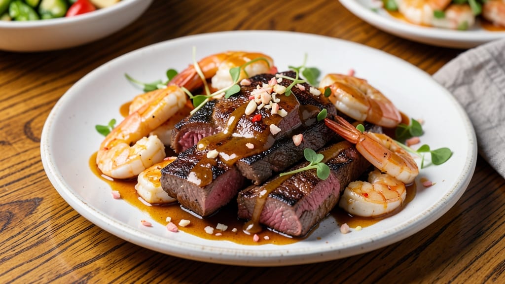 Beef and Shrimp Teriyaki Recipe: Sweet-Savory Glaze That Caramelizes Edges