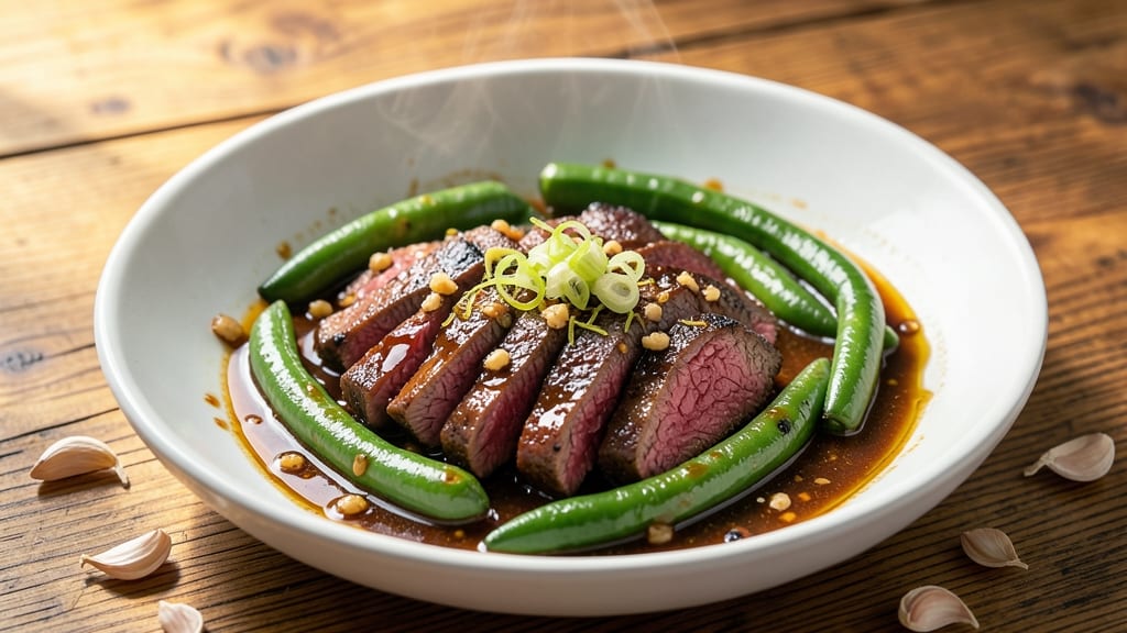 Beef Ampalaya With Oyster Sauce Recipe: Silky Green Bean Stir-Fry With Umami Depth