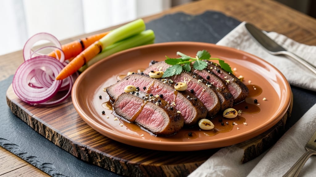 Angus Beef Round Recipe: Pan-Sear Crispness Meets Slow-Braised Depth
