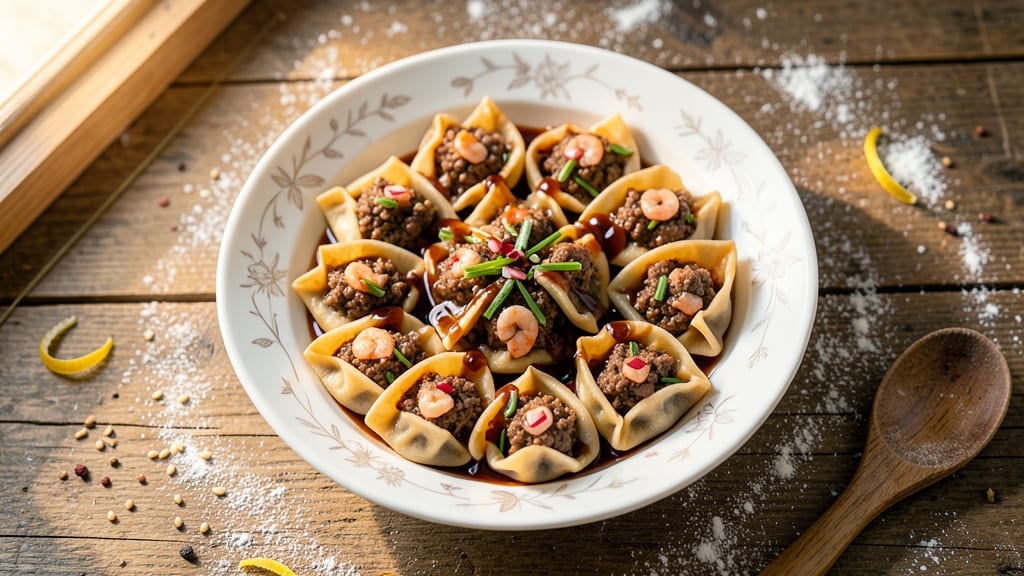 Beef and Shrimp Siomai Recipe: Steamed Dumpling Bites With Savory Pork and Seafood Filling