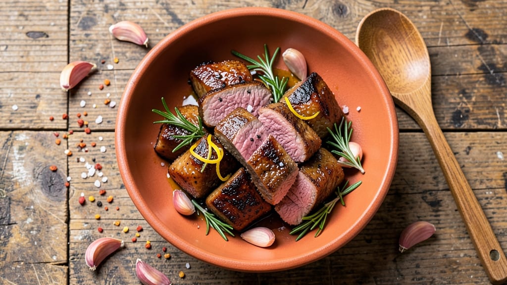 Angus Beef Chunks Recipe: Pan-Seared Crust Meets Juicy Centers