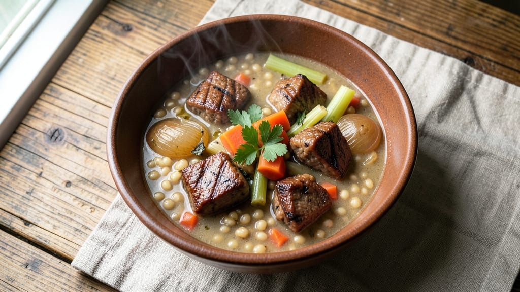 Beef and Barley Soup Recipe: Rachael Ray's One-Pot Heartiness