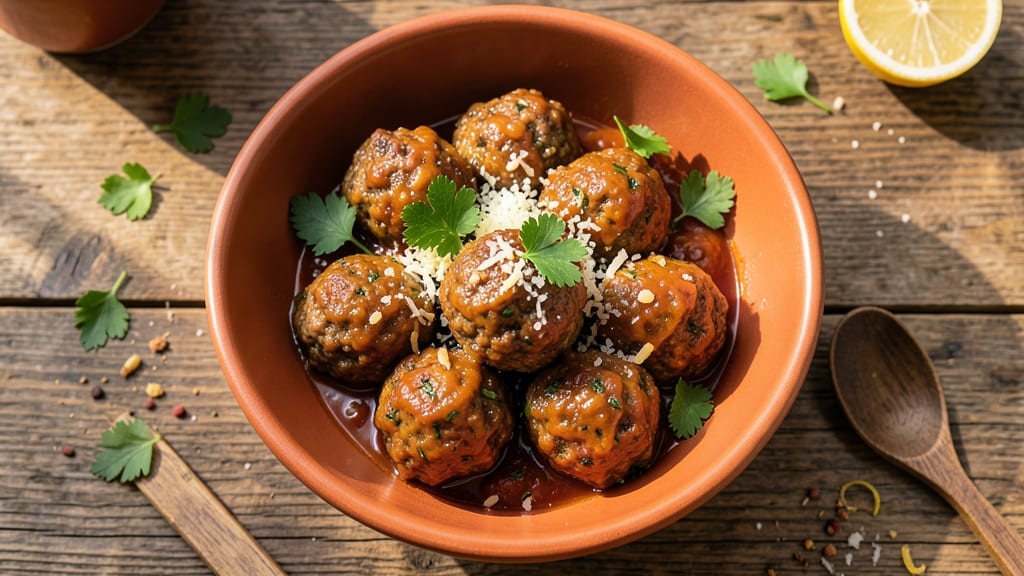 All Ground Beef Meatball Recipe: Herb-Packed Bites That Stay Moist