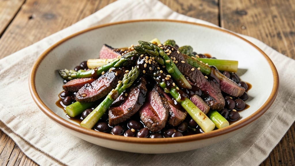 Beef Asparagus Black Bean Sauce Recipe: Umami-Packed Stir-Fry in 25 Minutes