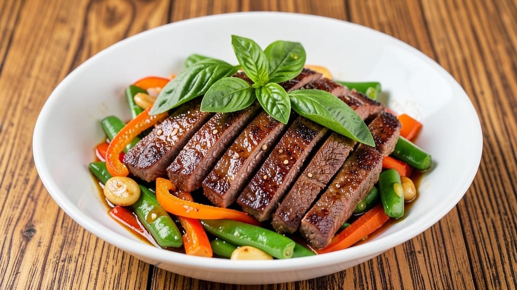Basil Beef Stir Fry Recipe: Wok-Fired Crunch With Fragrant Herb Brightness