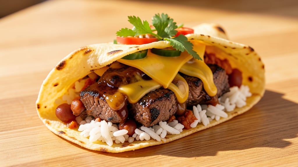 BBQ Beef Burritos Recipe: Smoky Spiced Meat and Cheese-Stuffed Tortilla Delight