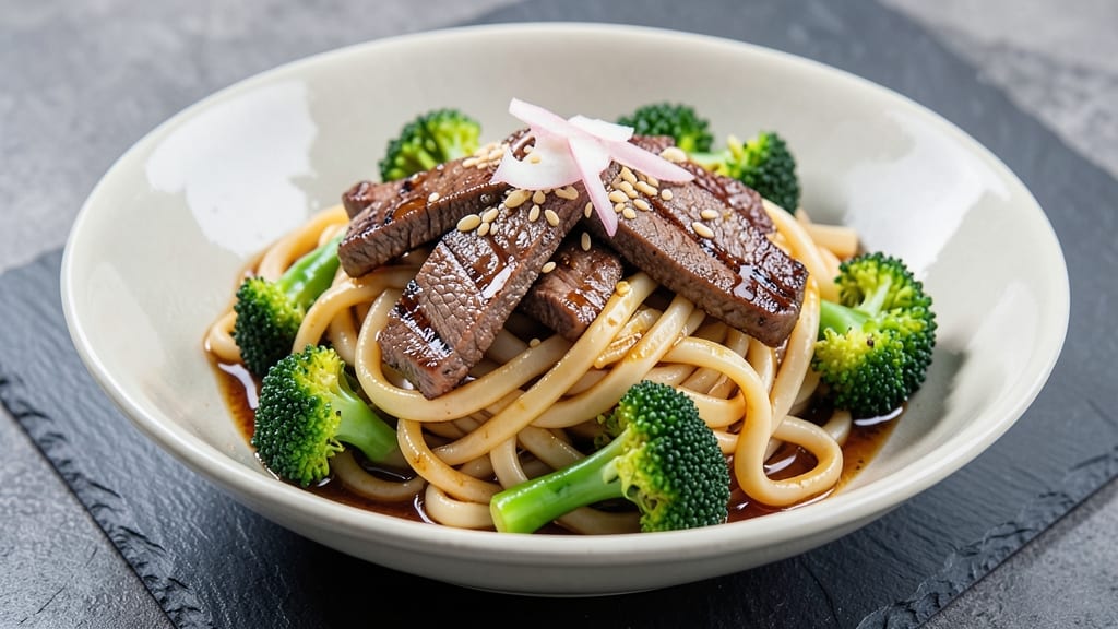 Beef and Broccoli Udon Stir Fry Recipe: Wok-Heated Soy-Ginger Crunch in 20 Minutes