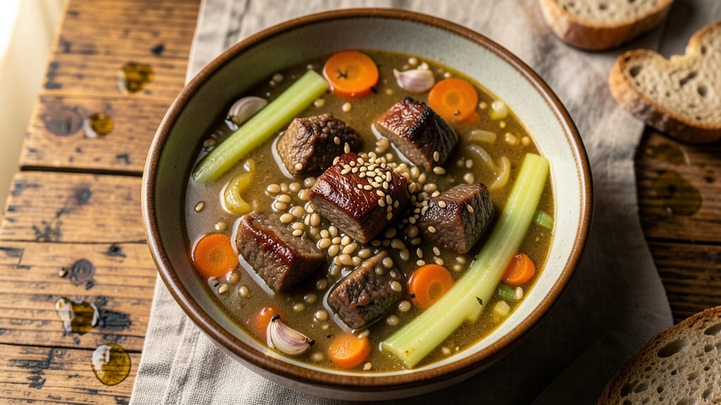 Beef Barley Soup Recipe Alton Brown: Slow-Simmered Depth With Pearl Barley Magic