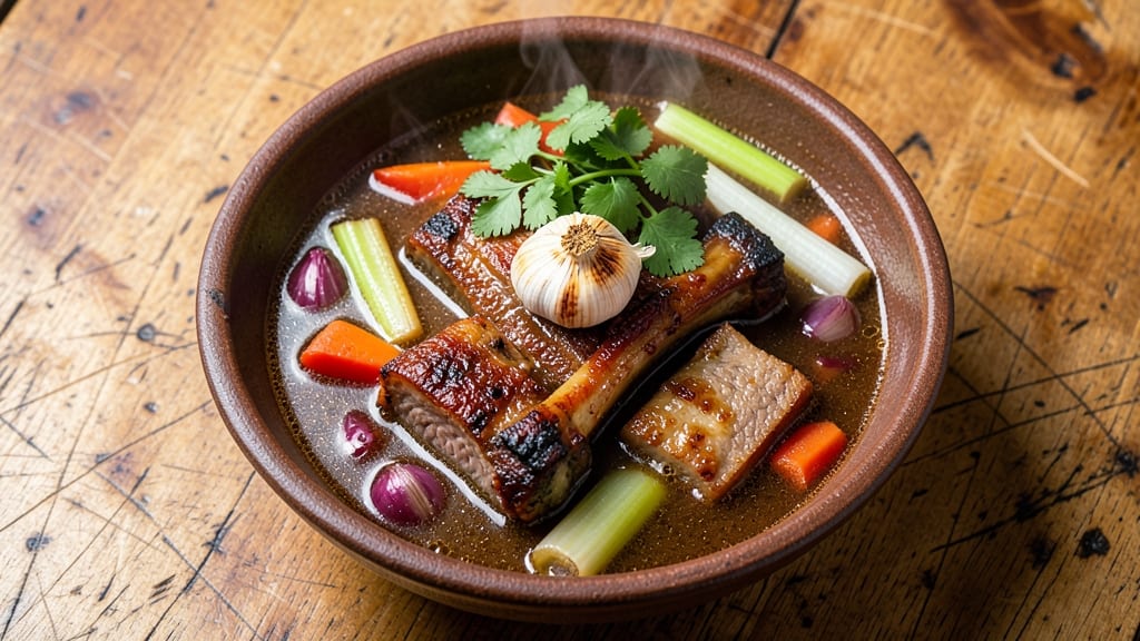 BBQ Beef Soup Recipe: Smoky-Rich Depth From Slow-Simmered Beef Bones