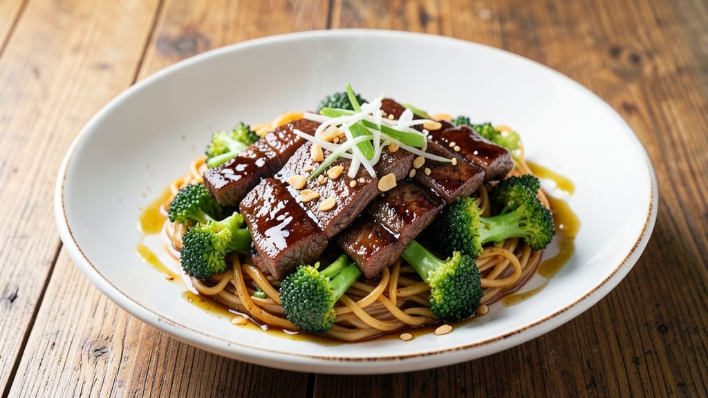 Beef and Broccoli Noodle Stir Fry Recipe: Wok-Heated Crunch With Silky Soy-Ginger Sauce