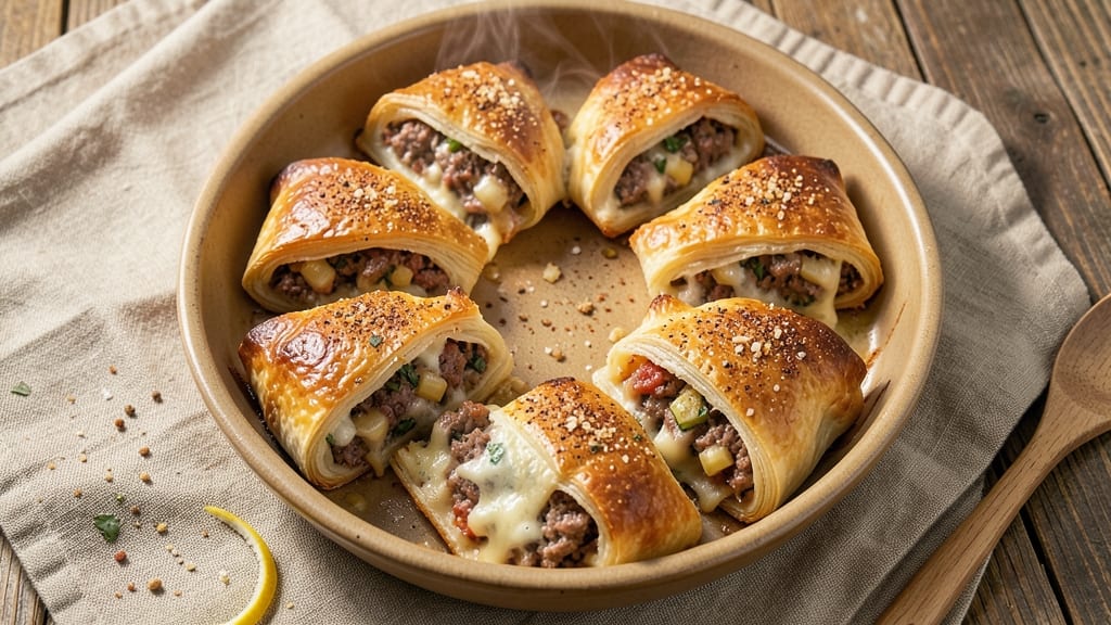 Beef and Cheese Pastelitos Recipe: Flaky Tortilla Wraps With Melty Centers