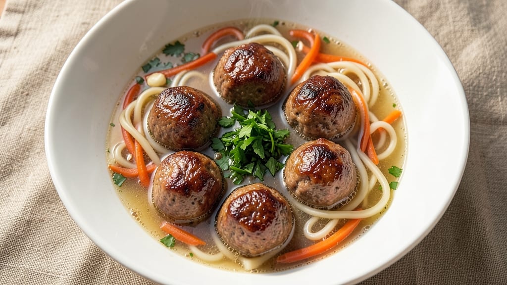 Beef Ball Soup Recipe: Umami-Packed Broth With Meatball Magic
