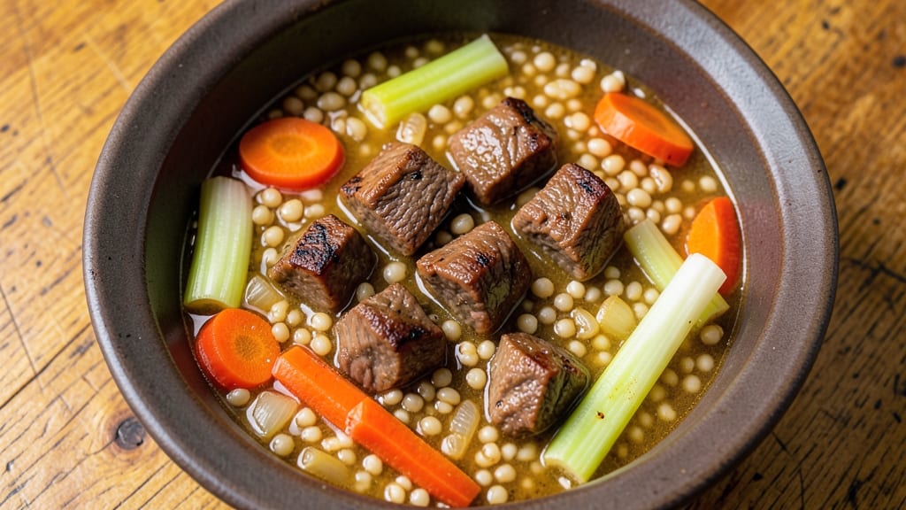 Beef Barely Soup Recipe: Hearty Winter Nourishment in One Pot