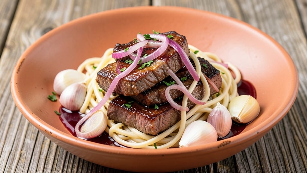 Pioneer Woman Beef and Noodles Recipe: Deep-Wine Braised Beef with Al Dente Noodles
