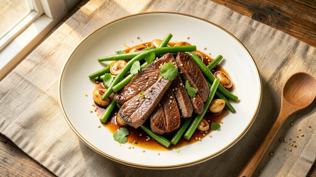 Beef and String Bean Stir Fry Recipe: Savory Wok Technique With Crisp-Tender Beef