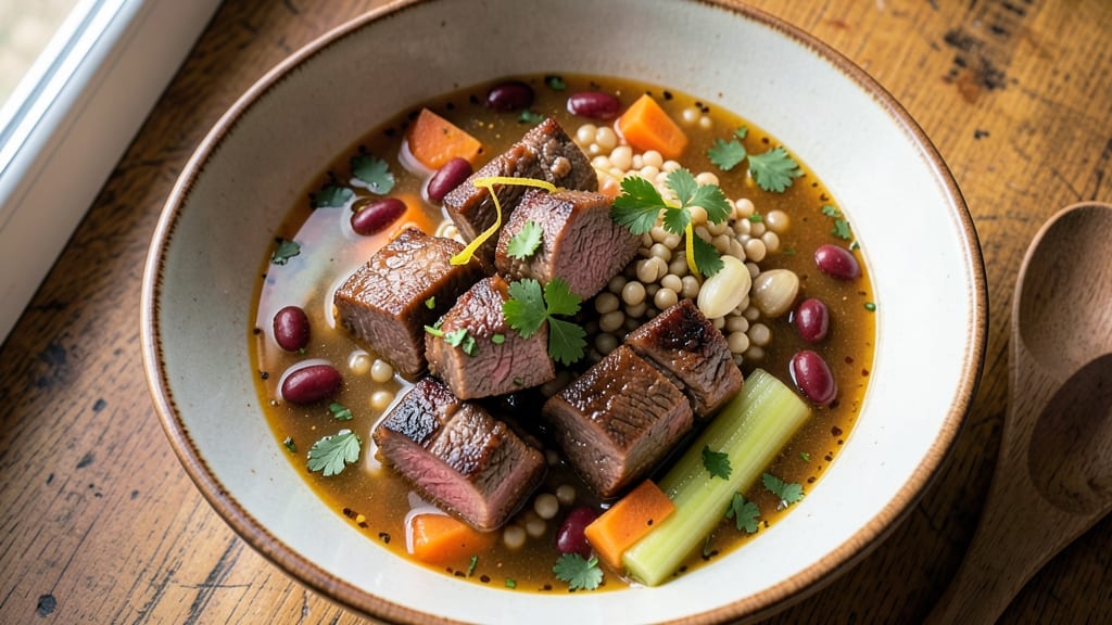 Beef Barley Bean Soup Recipe: Hearty Winter Stew With Earthy Depth