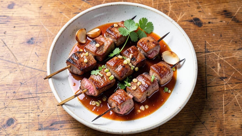 Banyan Beef Skewers Recipe: Coconut-Tamarind Glaze That Caramelizes