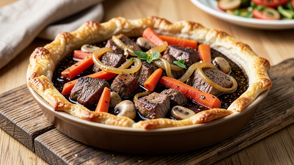 Beef and Guinness Pie Recipe Jamie Oliver: Pub-Style Richness With Flaky Pastry Top