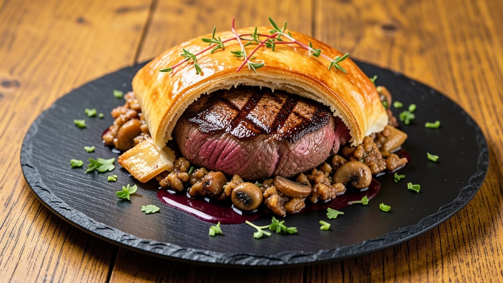 Alvin Zhou's Beef Wellington Recipe: Puff Pastry Crust That Shatters With Every Bite