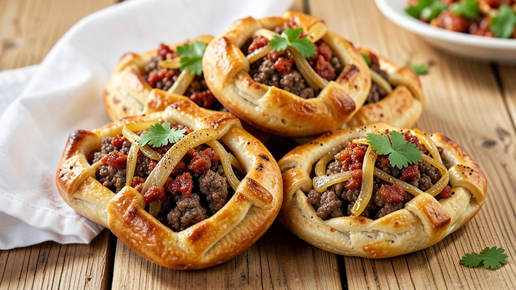 Beef and Chorizo Empanadas Recipe: Flaky Pastry Hugs Spiced Meat Filling