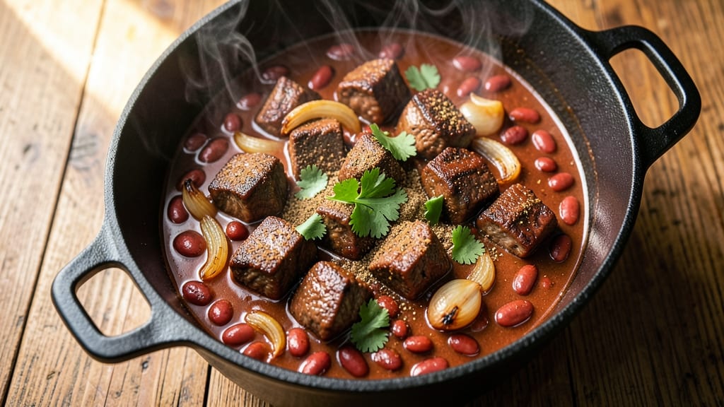 Authentic Beef Chili Recipe: Smoky Spice-Infused Depth in One Pot