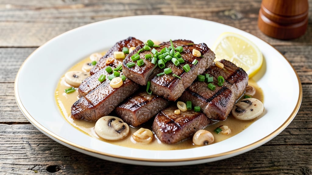 Authentic Beef Stroganoff Recipe From Scratch: Smooth Mushroom-Wine Sauce Over Egg Noodles